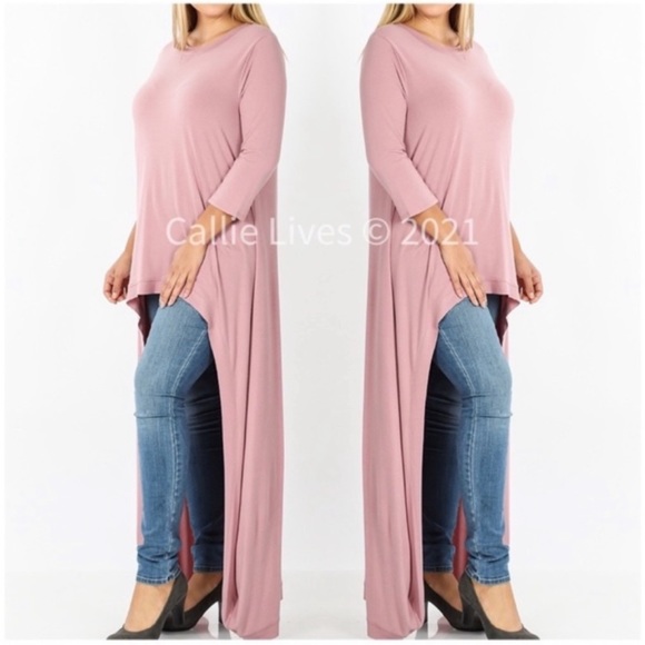 Callie Lives HP Hi Low Tunic Top Size: 3X Callie Lives - Picture 2 of 8